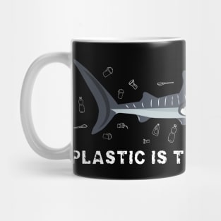 Plastic is the real killer Tshirt Mug